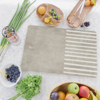 Beige White Minimalism 001 Cutting Board Gallery Image 2