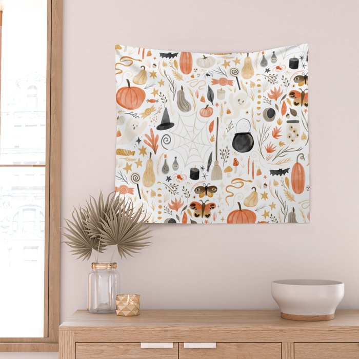 Halloween Wall Tapestry Gallery Image 2