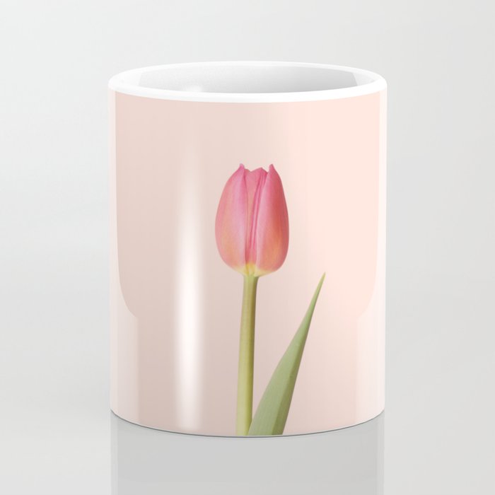 The pink tulip | Floral photography | Flower botanical photograph Coffee Mug Gallery Image 4