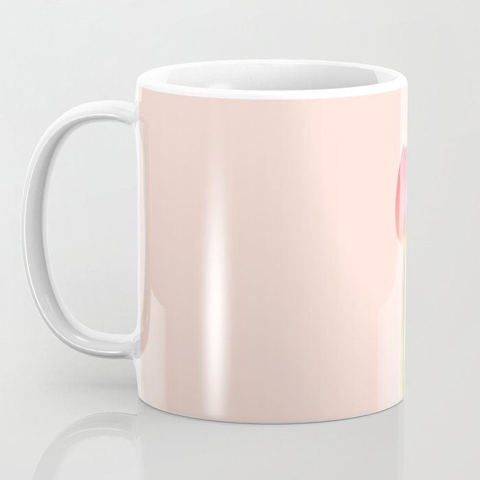 The pink tulip | Floral photography | Flower botanical photograph Coffee Mug Gallery Image 3