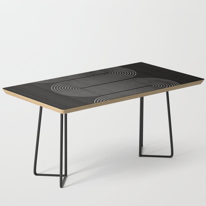 Mid-Century Modern No.18 - Woodblock Print Coffee Table Gallery Image 1