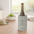 William Morris Vintage Strawberry Thief Blue Slate Vellum Wine Chiller Gallery Image 4