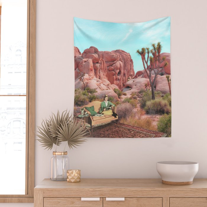 Desert Leisure Wall Tapestry Gallery Image 2