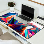 Mountains sunset warm Desk Mat Gallery Image 2