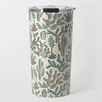 Cactus Desert - sage and copper Travel Mug Gallery Image 1