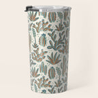 Cactus Desert - sage and copper Travel Mug Gallery Image 3