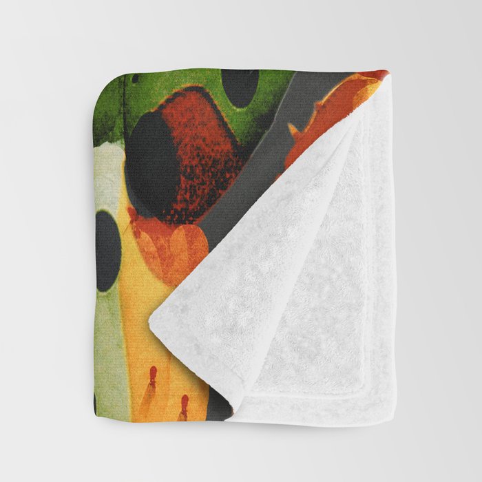 Abstract Modern Cactus 2 Throw Blanket Gallery Image 3