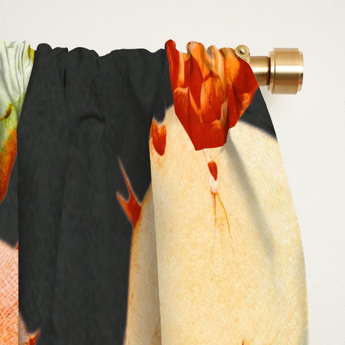 Abstract Modern Cactus 2 Window Curtain Gallery Image 2