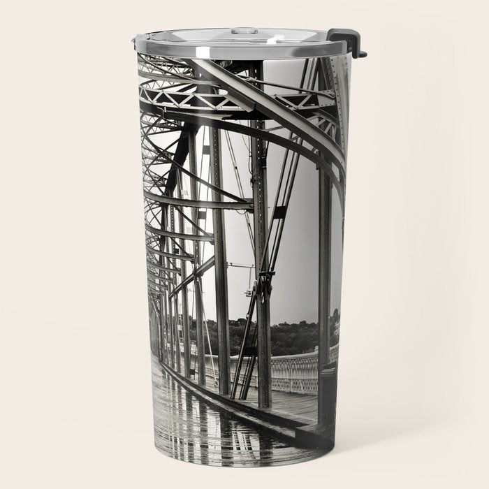 Walnut Street Bridge No. 10 Architectural Chattanooga Photography Travel Mug Gallery Image 2