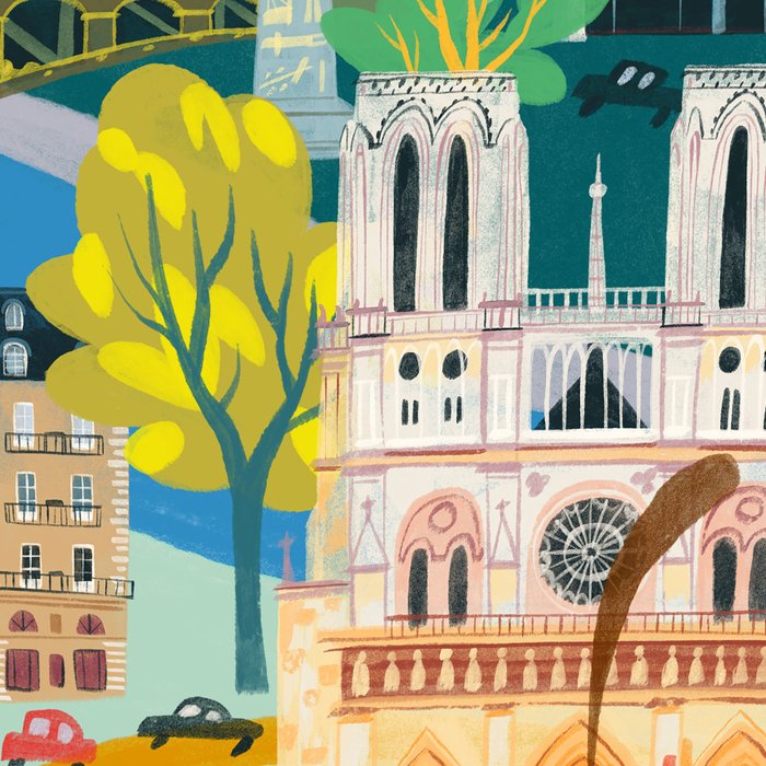 Paris mon amour Coffee Mug Gallery Image 2