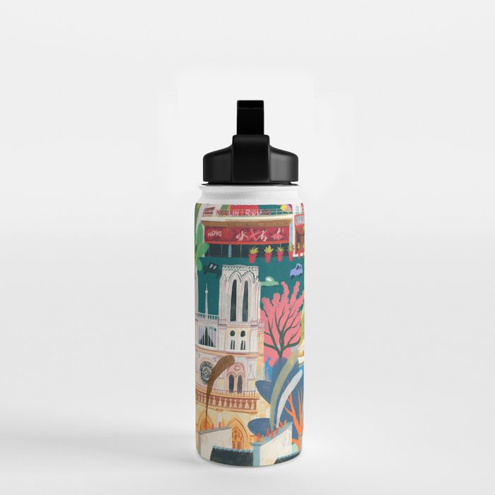 Paris mon amour Water Bottle Gallery Image 2