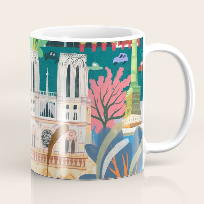 Paris mon amour Coffee Mug Gallery Image 1