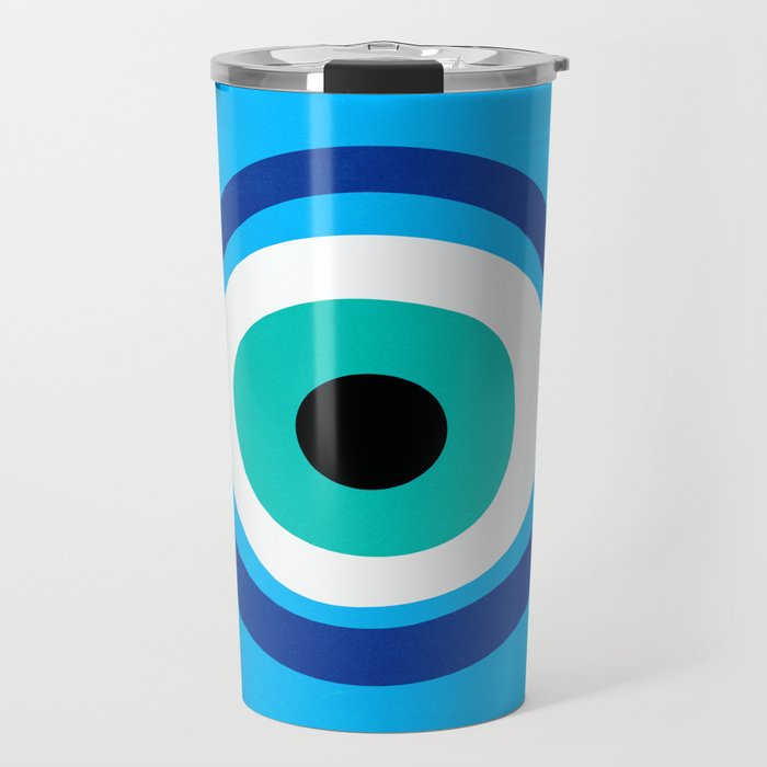 Mykonos: Vintage Travel Colour Series 03 Travel Mug Gallery Image 1
