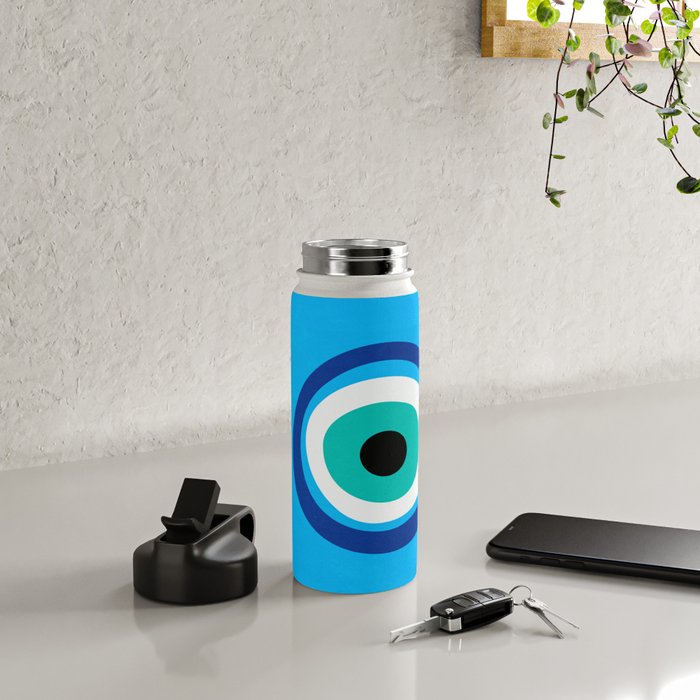 Mykonos: Vintage Travel Colour Series 03 Water Bottle Gallery Image 4