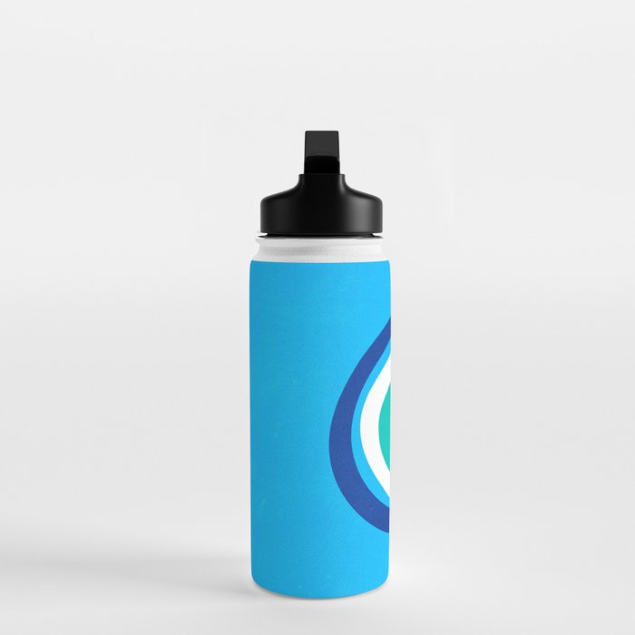 Mykonos: Vintage Travel Colour Series 03 Water Bottle Gallery Image 3