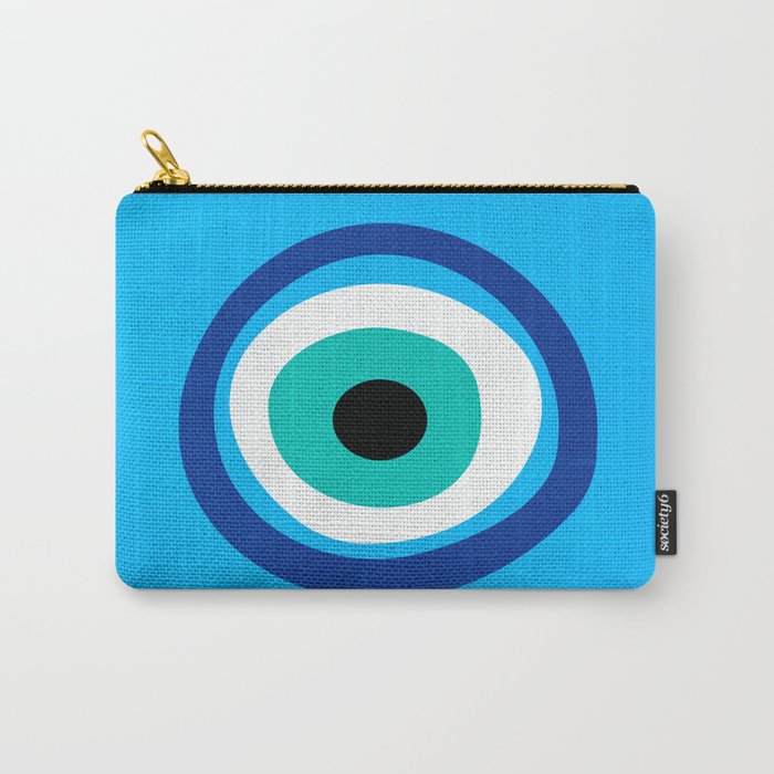 Mykonos: Vintage Travel Colour Series 03 Carry All Pouch Gallery Image 1