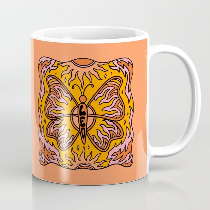 Leo Butterfly Coffee Mug Gallery Image 1