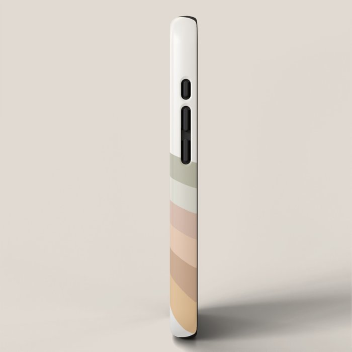 Rainbow Neutral Colors iPhone Case Gallery Image 2