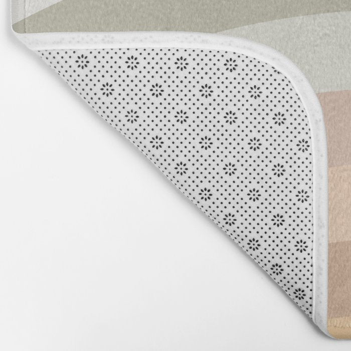Rainbow Neutral Colors Bath Mat Gallery Image 2
