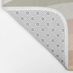 Rainbow Neutral Colors Bath Mat Gallery Image 2
