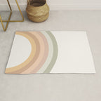 Rainbow Neutral Colors Rug Gallery Image 1