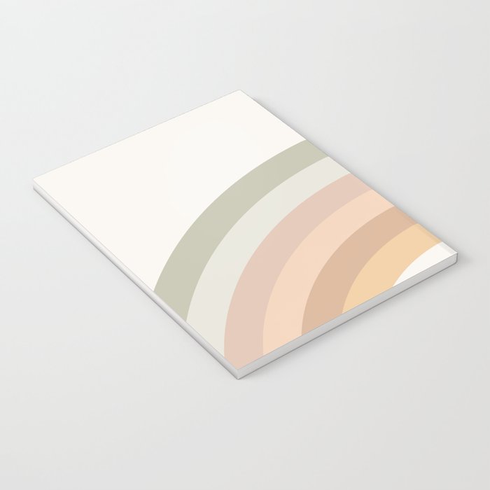 Rainbow Neutral Colors Notebook Gallery Image 3