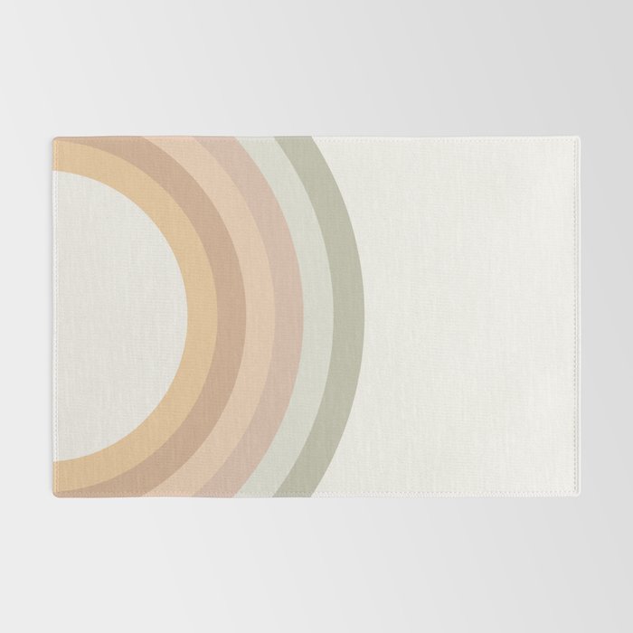 Rainbow Neutral Colors Rug Gallery Image 2