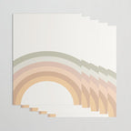 Rainbow Neutral Colors Wrapping Paper Gallery Image 3