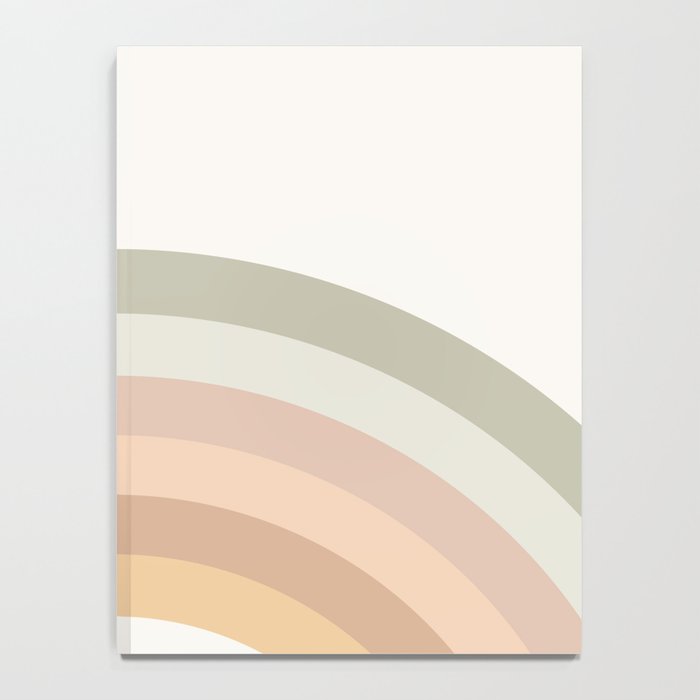 Rainbow Neutral Colors Notebook Gallery Image 4