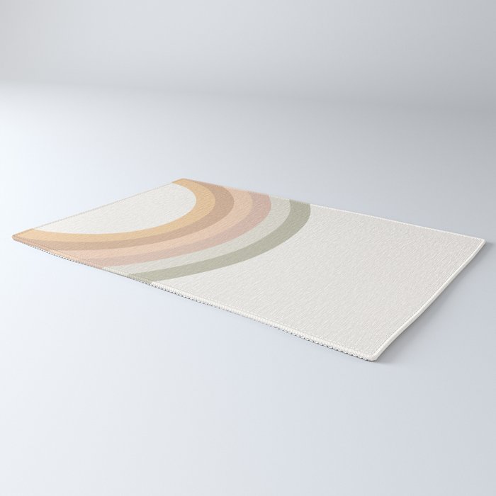 Rainbow Neutral Colors Rug Gallery Image 3