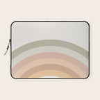 Rainbow Neutral Colors Laptop Sleeve Gallery Image 1