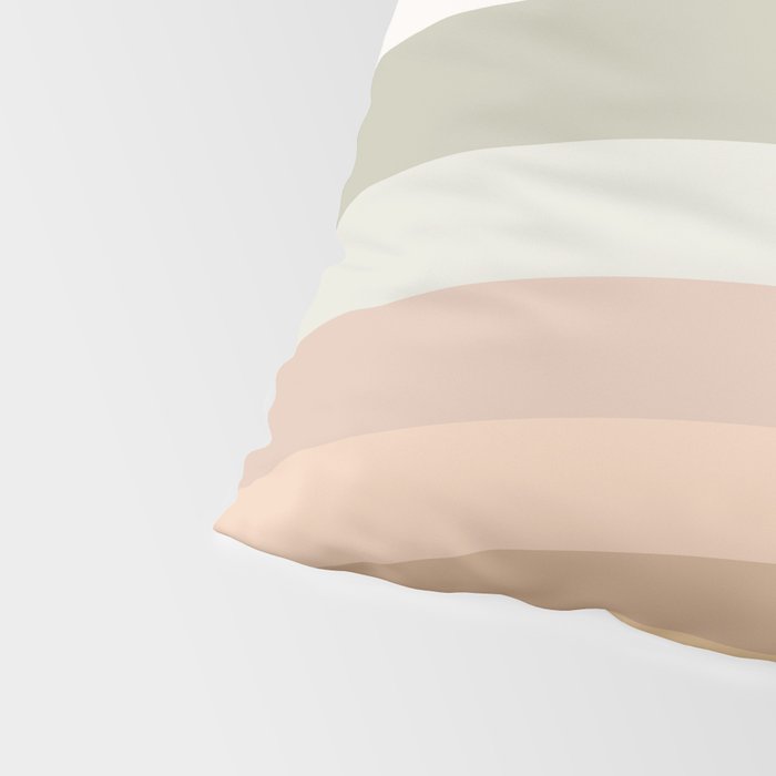 Rainbow Neutral Colors Pillow Sham Gallery Image 4