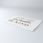 Work Hard Stay Humble Be Kind Rug Gallery Image 3