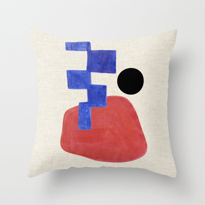 Race Track Throw Pillow Gallery Image 1