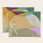 shapes mid century autumn 21 2 Placemat Gallery Image 1