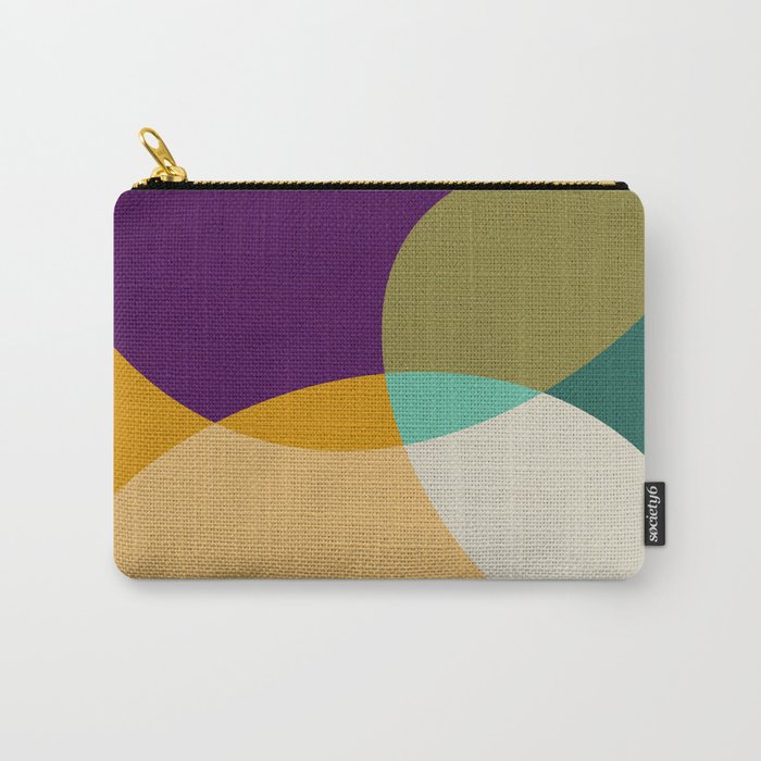 shapes mid century autumn 21 2 Carry All Pouch Gallery Image 1