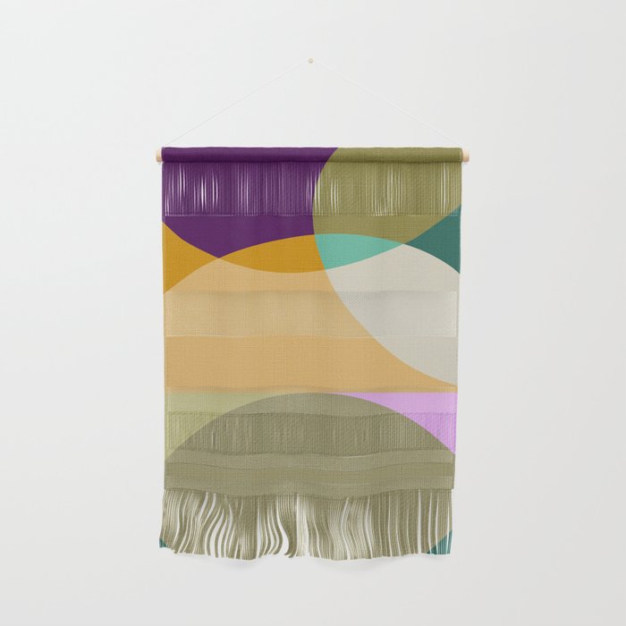 shapes mid century autumn 21 2 Wall Hanging Gallery Image 1