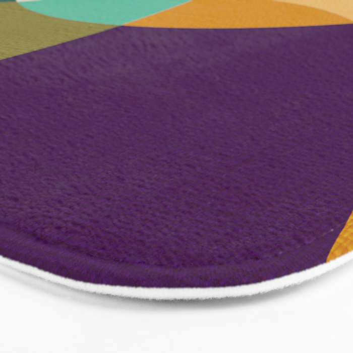 shapes mid century autumn 21 2 Bath Mat Gallery Image 3