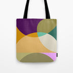 shapes mid century autumn 21 2 Tote Bag Gallery Image 1