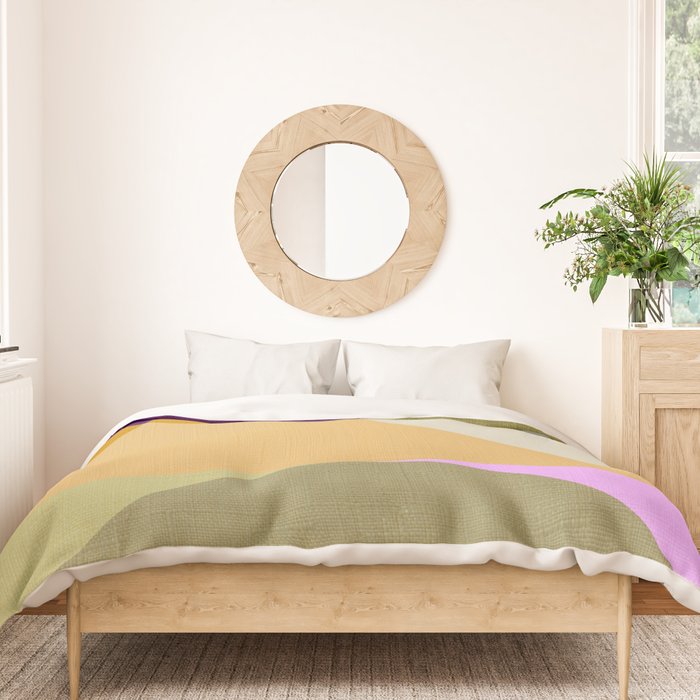shapes mid century autumn 21 2 Duvet Cover Gallery Image 3