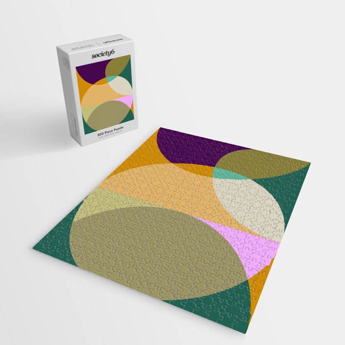 shapes mid century autumn 21 2 Jigsaw Puzzle Gallery Image 2