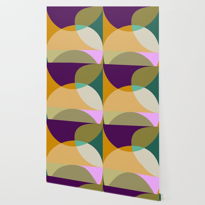 shapes mid century autumn 21 2 Wallpaper Gallery Image 2
