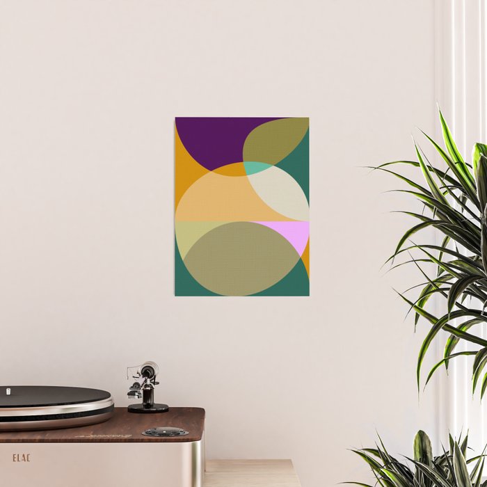 shapes mid century autumn 21 2 Poster Gallery Image 2