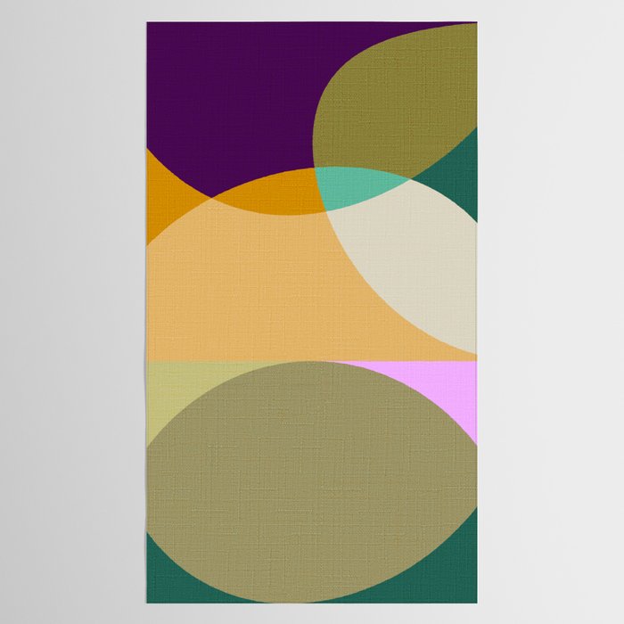 shapes mid century autumn 21 2 Tablecloth Gallery Image 2