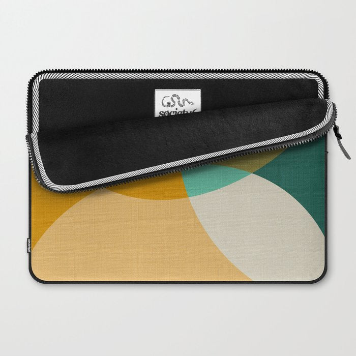 shapes mid century autumn 21 2 Laptop Sleeve Gallery Image 2