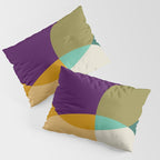 shapes mid century autumn 21 2 Pillow Sham Gallery Image 3