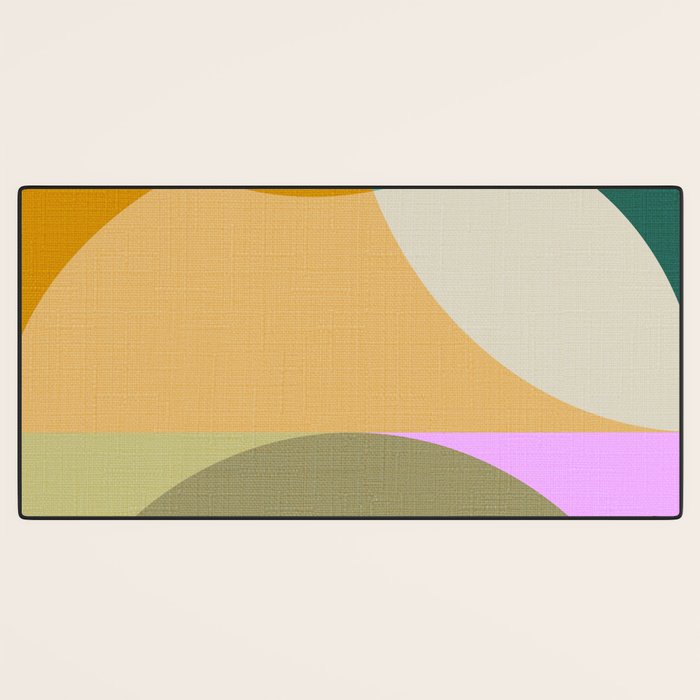 shapes mid century autumn 21 2 Desk Mat Gallery Image 3