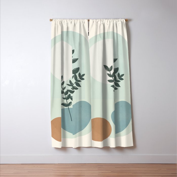 Azzurro Shapes No 51 Window Curtain Gallery Image 3