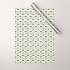 Arch balance green Wrapping Paper Gallery Image 1