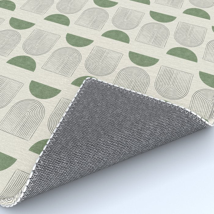 Arch balance green Rug Gallery Image 4